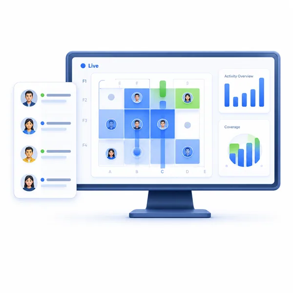 Real-Time Workforce Tracking & Analytics
